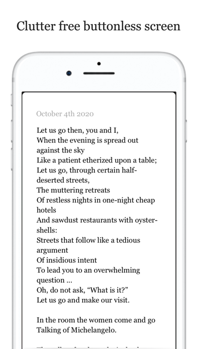 Pieces Minimalist Writing Screenshot