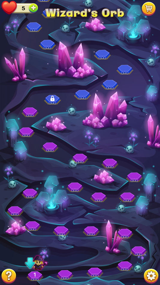 #1. Wizards Orb (iOS) Podle: Prairie West Software Consulting