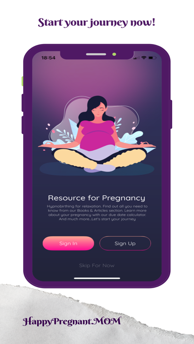 Hypnobirthing Bump Meditation Screenshot