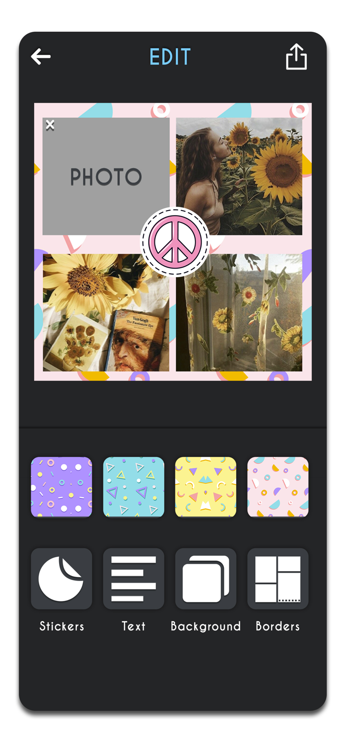 Collage Art - Stickers