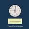 Use this app to quickly calculate how many hours you worked in a day using a standard time card