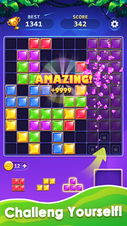 #4. Block Puzzle - Jewel Cube Game (iOS) 来自: PUZZLE GAME STUDIO