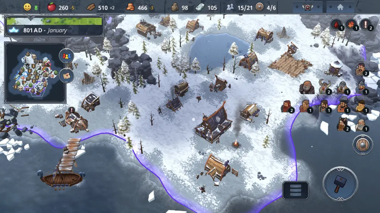 Northgard iPhone-skjermbilde 3