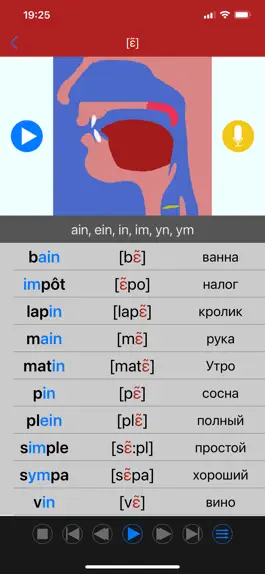 Game screenshot Французское произношение apk