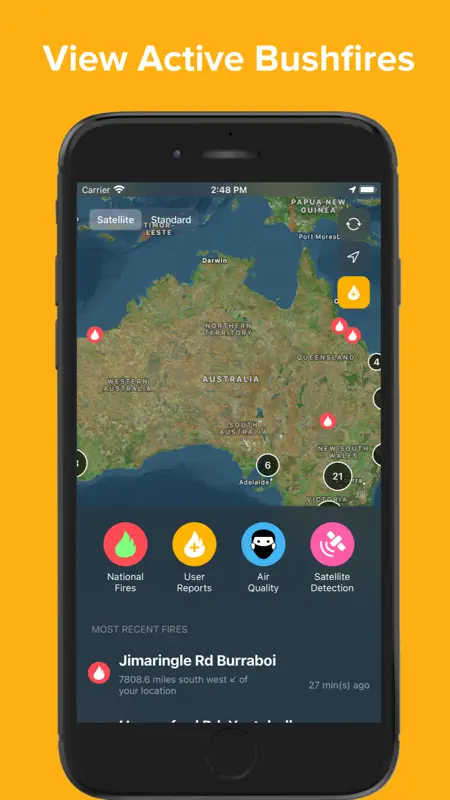 Firesource - Live Bushfires screenshot 1 of 9