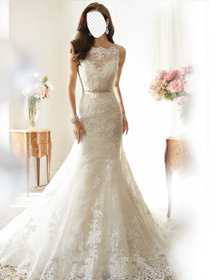 Wedding Dress Photo Montage