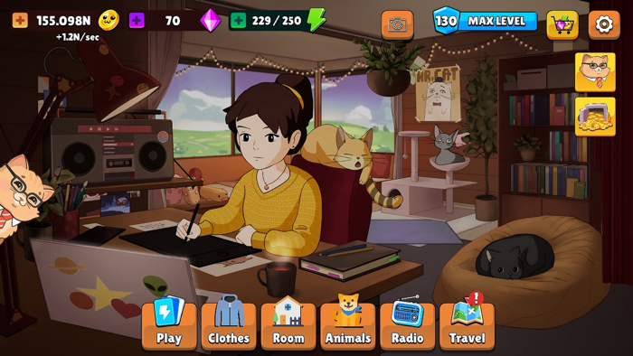 Comfy Girl - Cute and Aesthetic