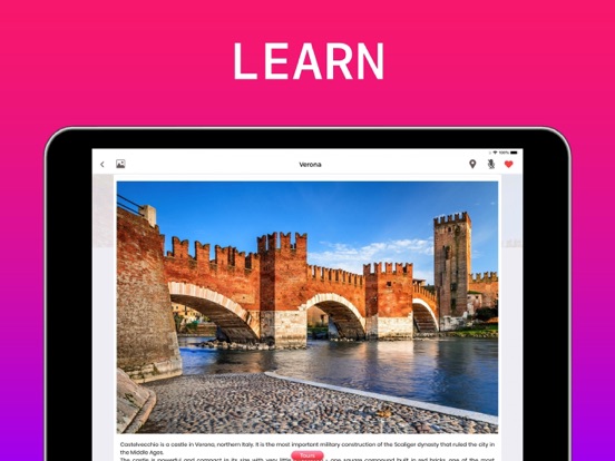 Verona Travel Guide iPad screenshot 5 - Navigation app