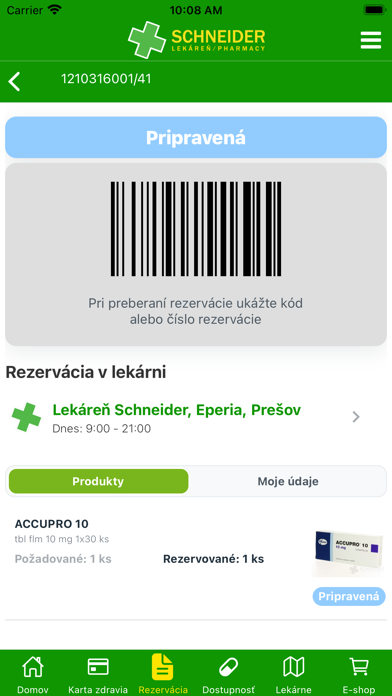 Schneider Lekáreň Screenshot
