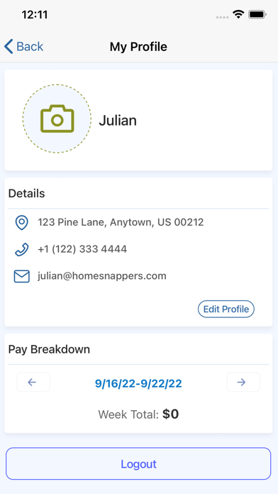 Homesnappers Team Screenshot