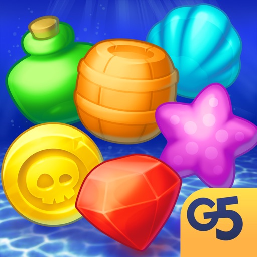 Pirates & Pearls: Match 3 Game iOS App