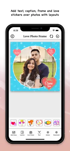 Game screenshot Love Photo Frame - Editor apk