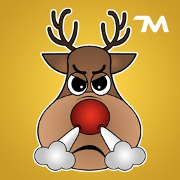 Joy Reindeer Stickers