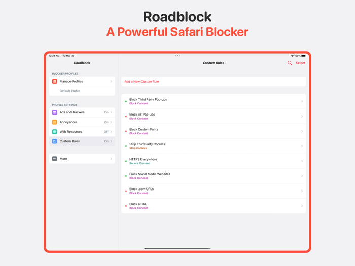 Roadblock - Content Blocker