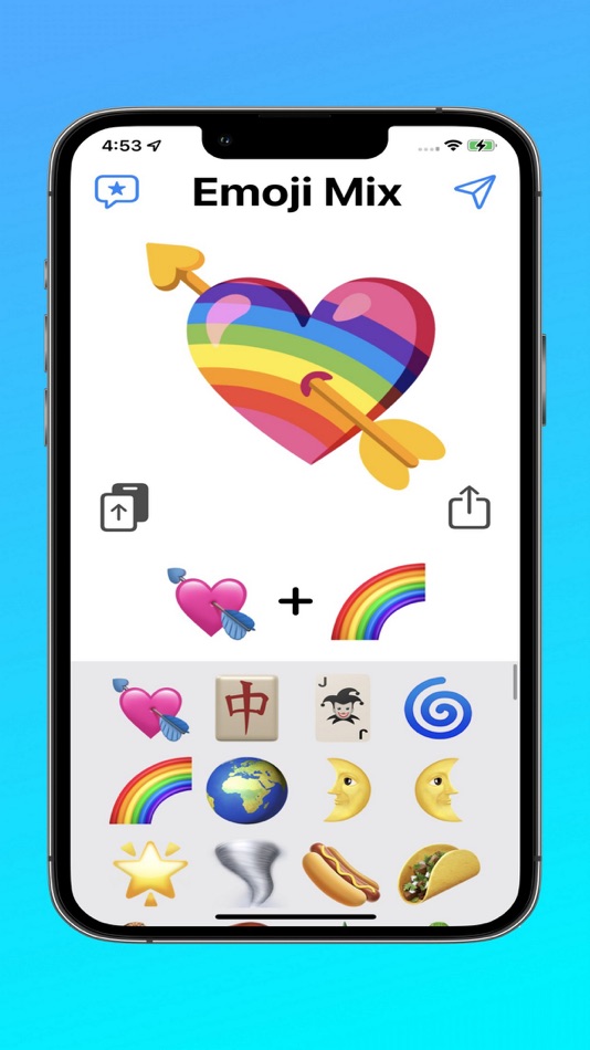 #5. Emojimix ⓒ (iOS) Podle: Emoji World