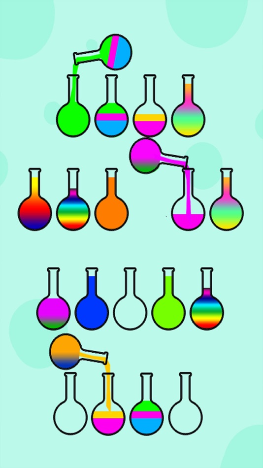 #5. Water Sort: Color Puzzle Games (iOS) 由: Muhammad Faisal