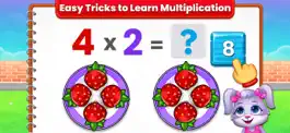 Game screenshot Multiplication Math For Kids hack