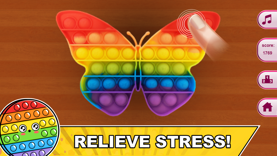 #2. Pop it Master: asmr calm games (iOS) By: Konstantin Radchenko