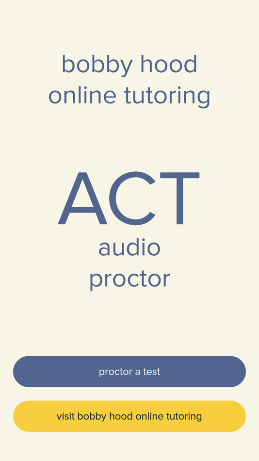 #1. ACT Audio Proctor (iOS) 由: Bobby Hood