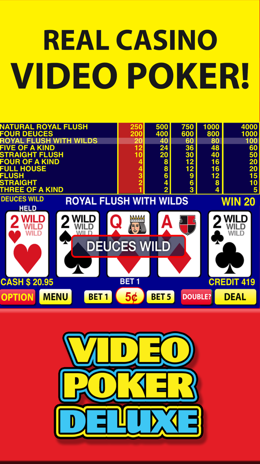 Video Poker Deluxe Casino - 1.8.6 - (iOS)