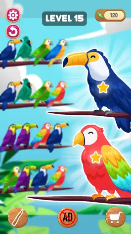 Game screenshot Bird Sort: Color Sorting Games hack