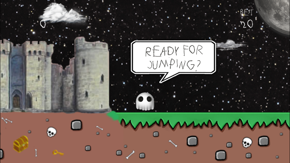 #1. Jumping Ghost (iOS) 由: Stanislav Svec