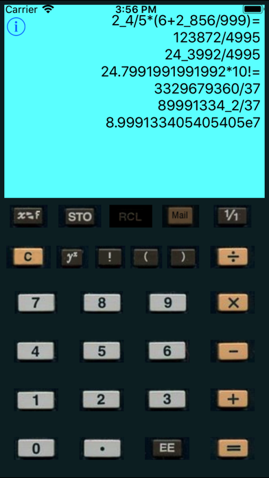 Fractions Calculator Liteのおすすめ画像1