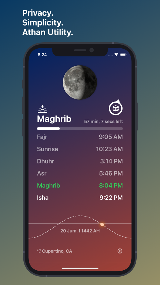 #1. Athan Utility (iOS) 게시자: Omar Al-Ejel