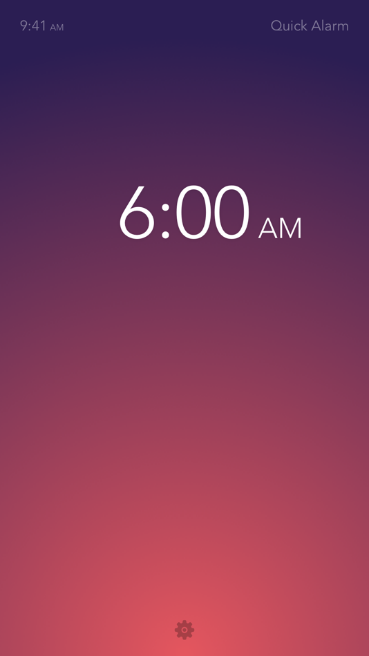 #1. Rise Alarm Clock (iOS) Podle: Kellen Styler
