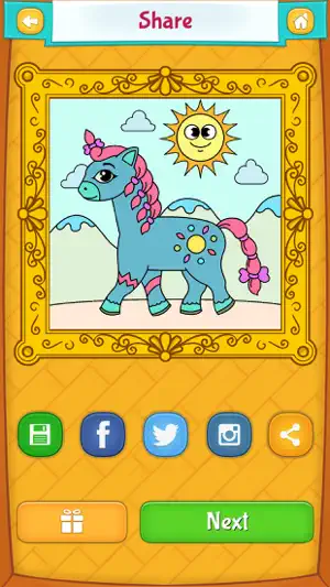 Horse Coloring Sheets screenshot 4