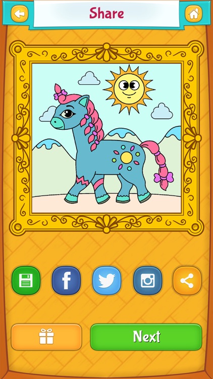 Horse Coloring Sheets screenshot-3