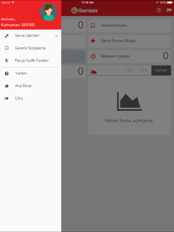 Screenshot #6 pour Thermex Mobil Teknisyen