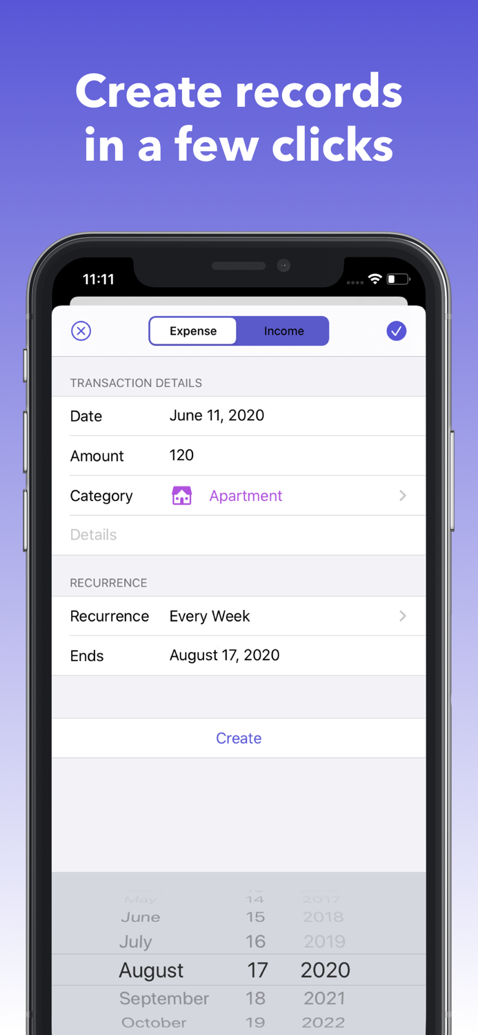 Money Manager -expensefinance