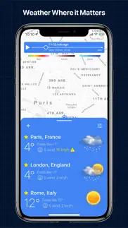 weather radar live temperature iphone screenshot 3