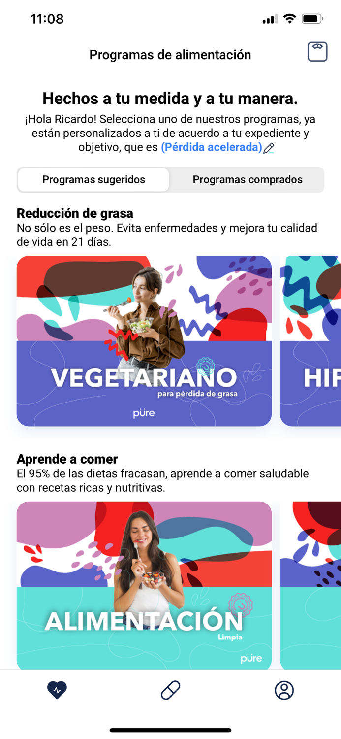 pure Nutrición personalizada