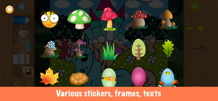 Cute animal coloring pages