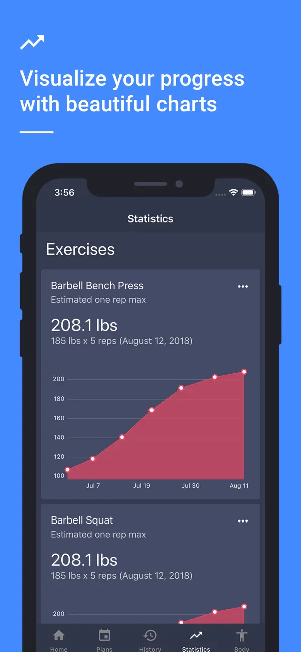 Gym Day: Workout Planner & Log Screenshot 5