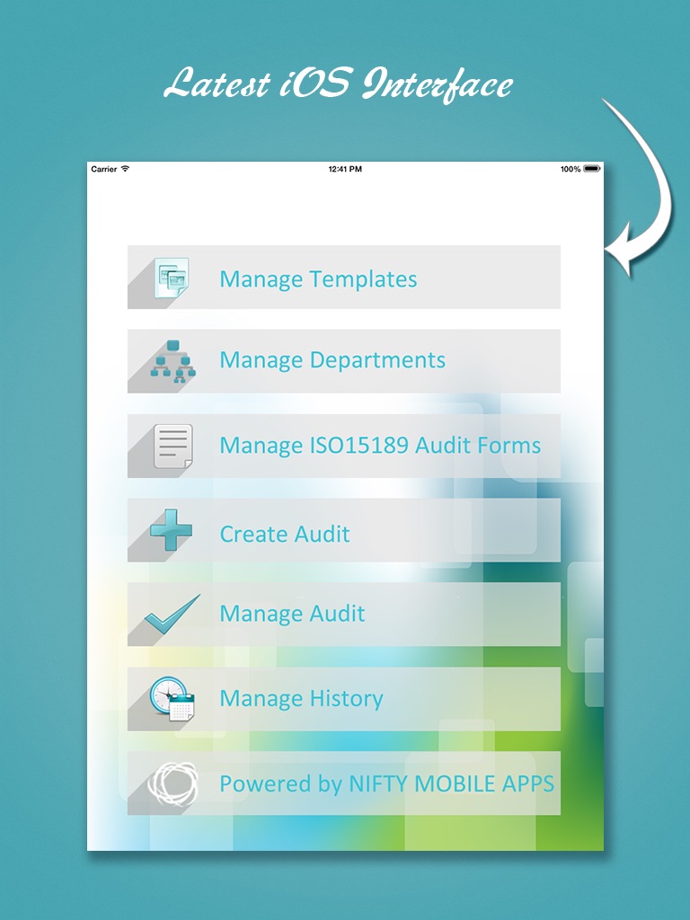 ISO 15189 audit app screenshot 2