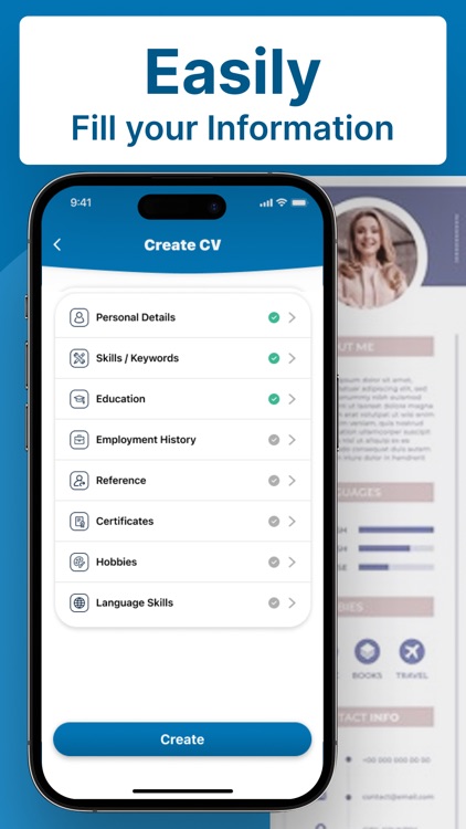 Resume Builder - CV APP screenshot-4