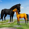 Virtual Wild Horse Family Game icon