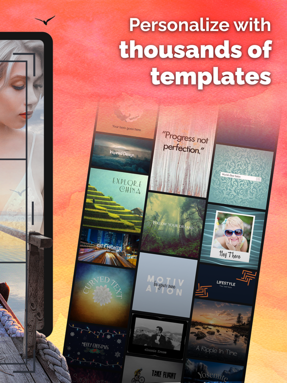 piZap: Design & Edit Photos iPad app afbeelding 2