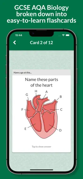 Game screenshot Key Cards GCSE AQA Biology mod apk