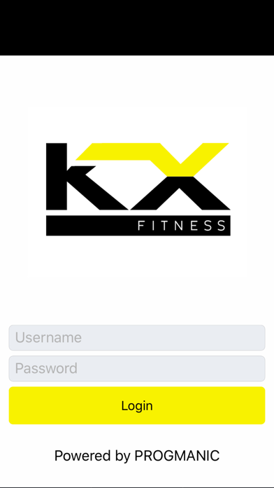 KX Fitness Screenshot