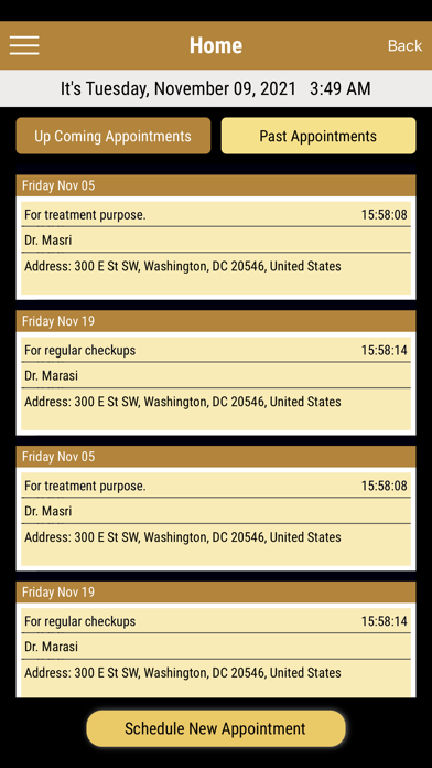 Masri Clinic Screenshot