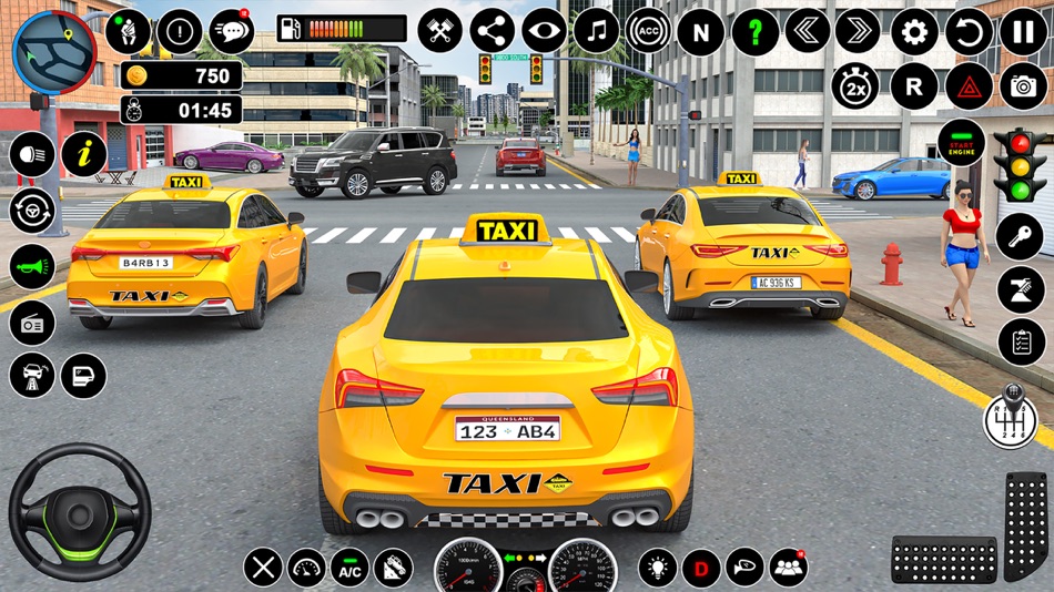 #8. Miami Taxi Simulator Game 2024 (iOS) 由: Umair Akhtar