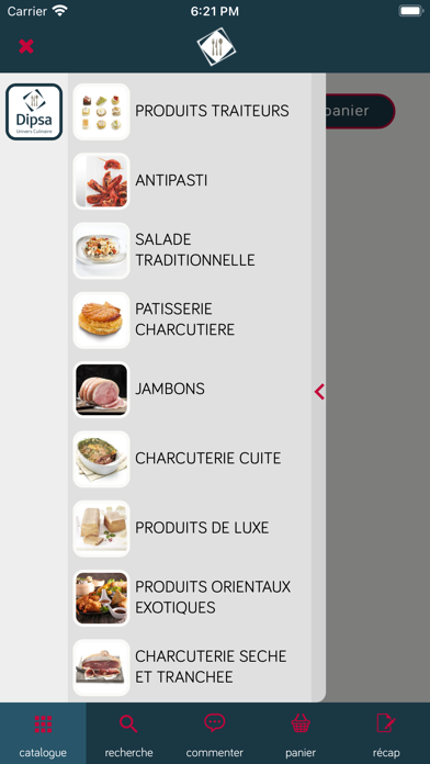 Dipsa Univers Culinaire Screenshot