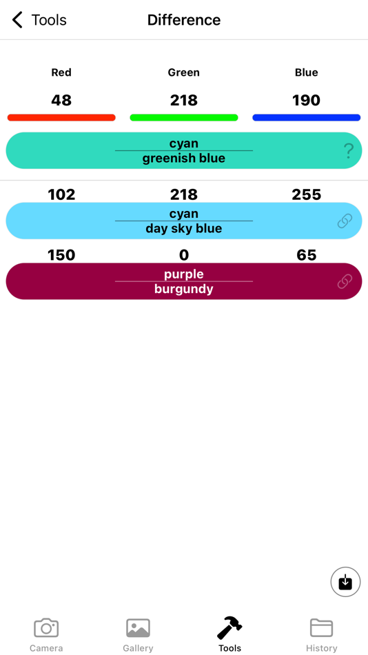 #9. Colorimeter App (iOS) 由: Serhii Smyk