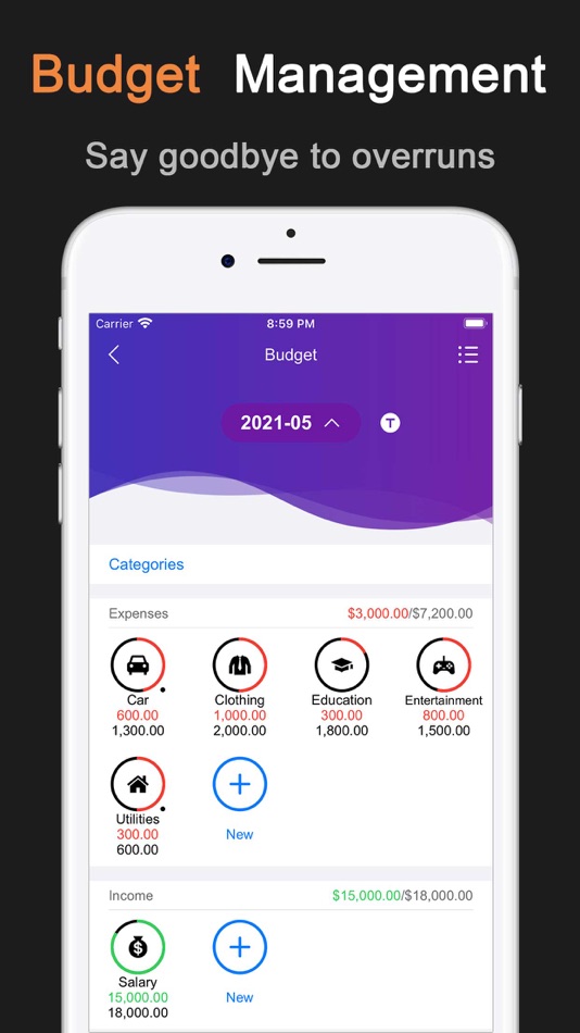#2. DayCost 2 - Personal Finance (iOS) 由: 良峰 侯
