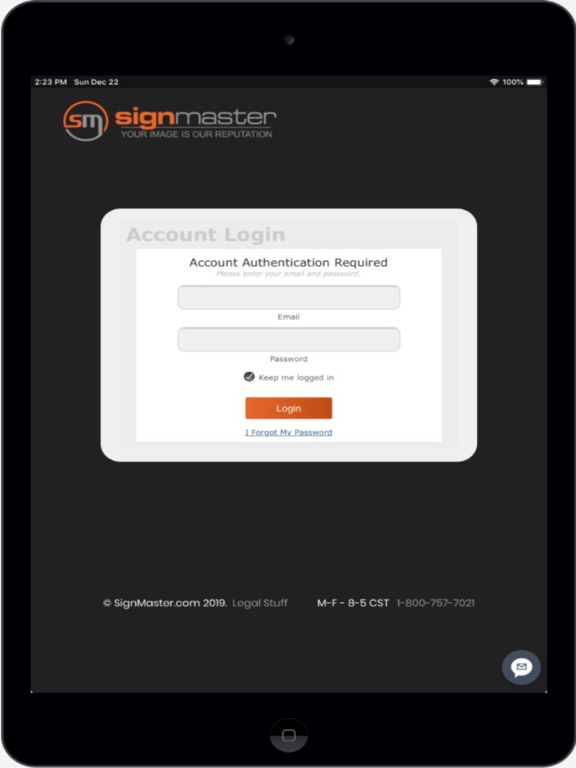 SignMaster.com iPad screenshot 1 - Business app