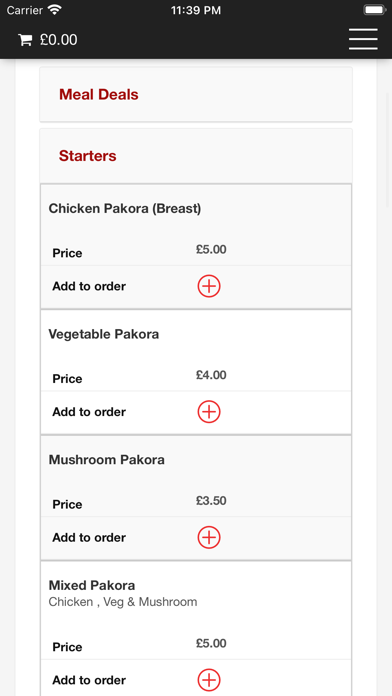Asian Tandoori Glasgow Screenshot